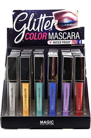 [MC24142] Magic Glitter Color Mascara(24pc/Ds)#EYE1039-ds
