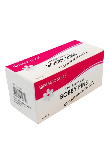 [MG91281] Magic Gold Bobby Pins in Box #1281 -pc
