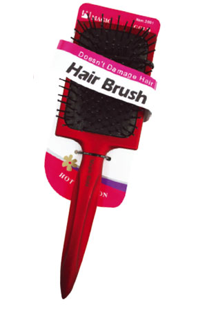 [MG92091] Magic Gold Hair Brush #2091Red- pc