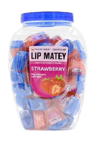 [MG97914] Magic Gold Lip Matey#LM7913JAR(50pc/jar)-jar