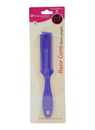 [MG91215] Magic Gold Razor Comb #1215 (Long Comb) - dz