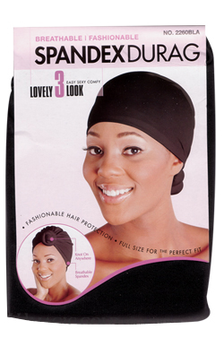 [MC02281] Magic Spandex Lady Durag #2260 BLA [MG#0919] -dz