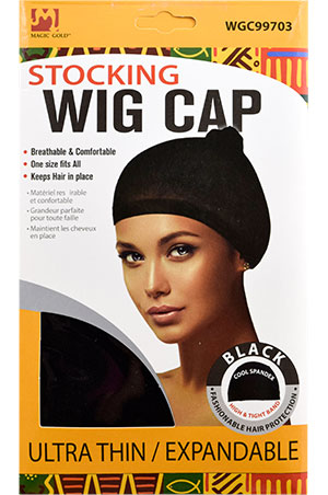 [MG99703] Magic Stocking Wig Cap#WGC99703 BLACK -dz