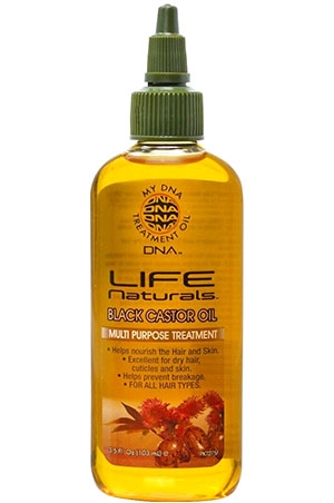 [MDN57275] My DNA Life Naturals Black Caster Oil(3.5oz)#17