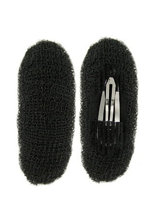 [MG93770] Petite Pom Chingnon Builder w/ Snap Clip Black #5144BK -pc