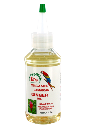 [BSO01092] B's Organic Ginger Oil-Scalp Food (4oz) #17