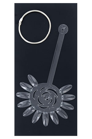 [MG75534] Plastic Nail Varnish Color Card #75534 - pk