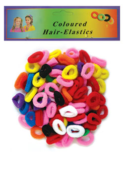 [MG15204] Ponytail Elastics[ X.Small, 100/pk] #Asst