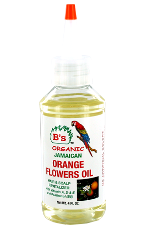 [BSO01100] B's Organic Orange Flowers Oil_Hair&ScalpRevitalizer(4oz)#18