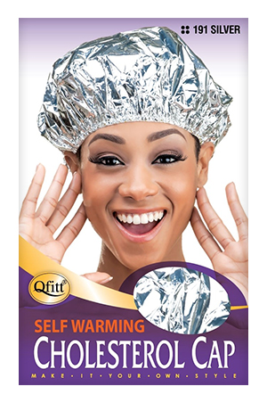 [QFT00191] Qfitt Self Warm Cholesterol Cap(LG)#191Silver-dz