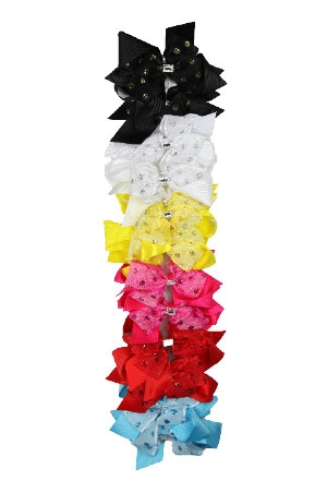[MG97629] Ribbon Hair Accessories w/Clip #7629-dz