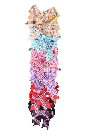 [MG97631] Ribbon Hair Accessories w/Clip #7631-dz