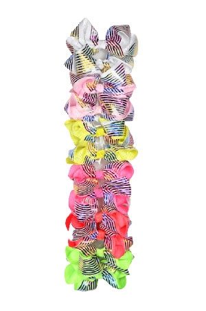 [MG97632] Ribbon Hair Accessories w/Clip #7632-dz