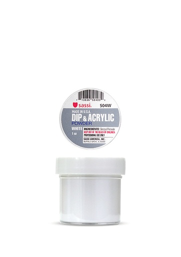 Sassi Acrylic Powder #White (1 oz) #28
