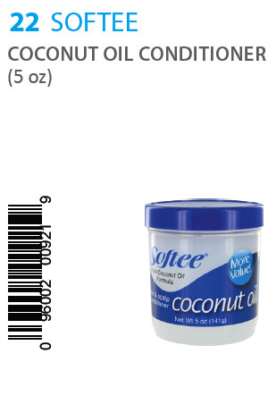 [SOF00921] Softee Coconut Oil Conditioner(5oz)  #22