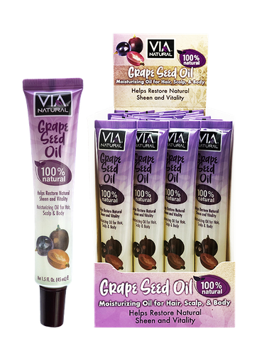 [VIA08970] Via Natural Grape Seed Oil Tube (1.5 oz/24 pc/ds) #74