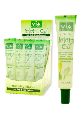 [VIA57926] Via Natural Jojoba Oil Tube (1.5oz/24pc/ds) #58