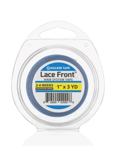 [WAT02000] Walker Lace Front Support Tape - Blue Liner [1"X3 yrds] #21