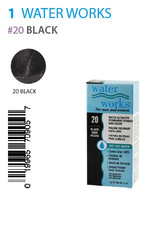[WAW70922] Water Works #20 Black (0.21oz)#1