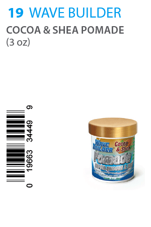 [WBD34449] Wave Builder Cocoa & Shea Pomade (3oz)#19