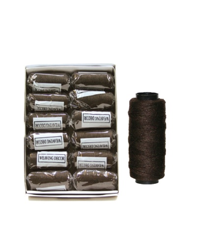 Magic Gold Weaving Thread [Nylon] (#Dark Brown/Medium) -dz