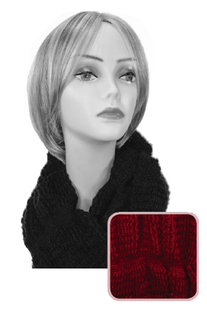 [MG35057] Winter Scarf #3505 Burgundy - pc