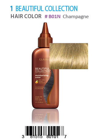 [BCO10209] Beautiful Collection Hair Color #B01N(Light Natural Blond)
