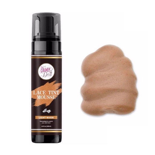 [TAM20201] [Tamy doll hair]  Lace Tint Mousse-Light Warm (6.8oz) #12