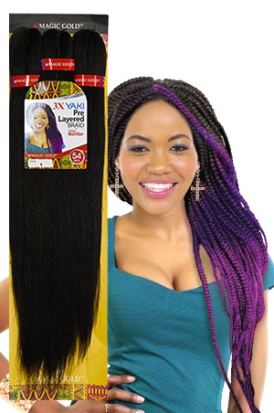 3X Yaki Pre Stretched OM Braid 54"