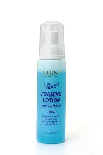 [EBN68056] Ebin Curl & Twist Foaming Lotion - Wrap N Shine (100 ml) #195