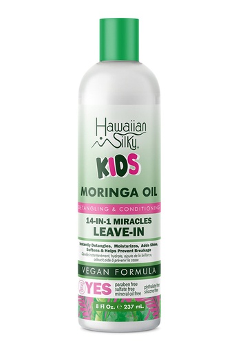 [HWS39576] Hawaiian Silky Kids Moringa Oil Detangling & Conditioning (8 oz) #97