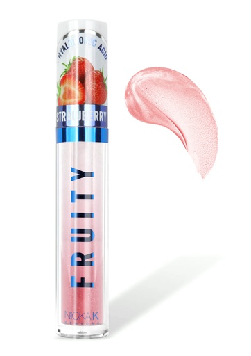 [NK05370] NK Fruity Lip Gloss -Strawberry #LGFR02 #94 -pc