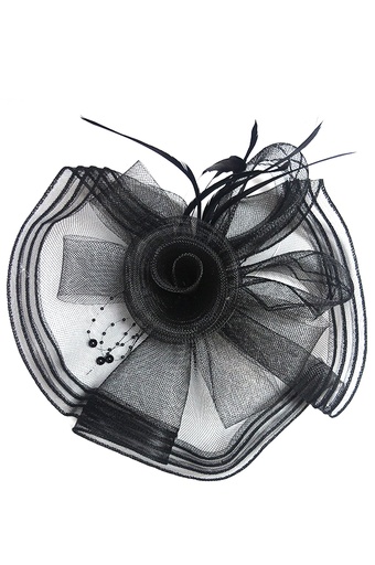 [MG07350] Church Hat #MG07350 (Black) - pc