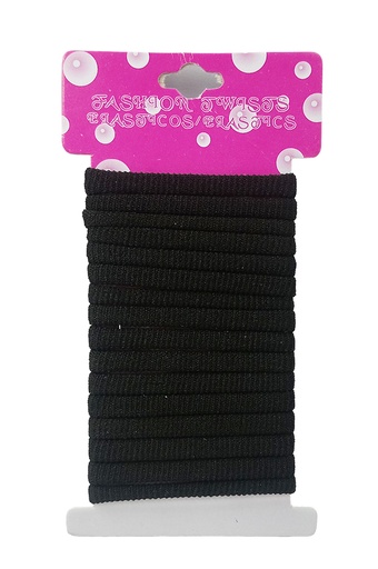 [MG91064] Ponytail Holder #3 (XYT-80168 Black) - dz