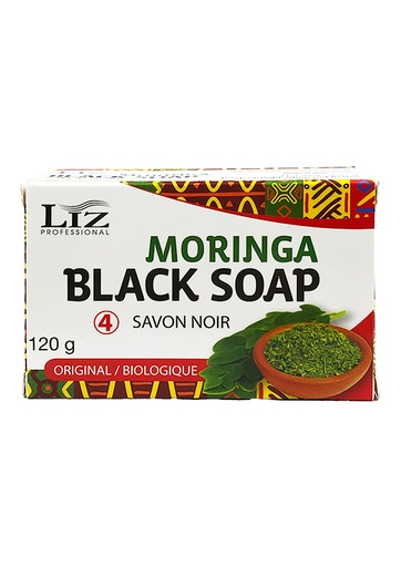 [LIZ05264] Liz Moringa Black Soap (120 g) #44
