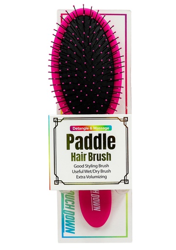 [TOD12045B] Touch Down Paddle Hair Brush PINK #TDB002-PNK