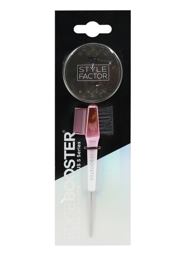 [STF86637] SF Edge Booster Hair Brush+Comb (Pink/White) - pc
