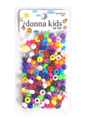[DON00522] Donna Kids SM Round Bead - Color Mixed #522 - pc
