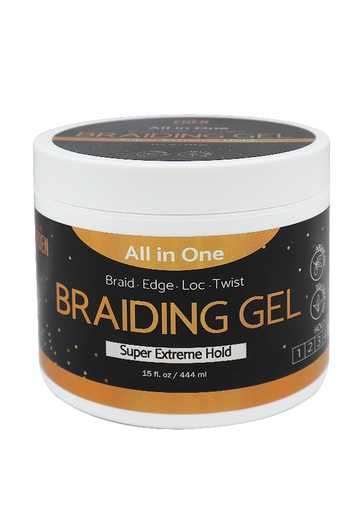 [EDB80015] EDEN BodyWorks Braiding Gel -Super Extreme Hold (15 oz) #42