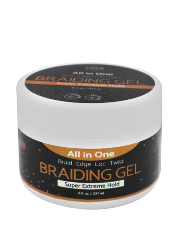 [EDB80008] EDEN BodyWorks Braiding Gel -Super Extreme Hold (8 oz) #43