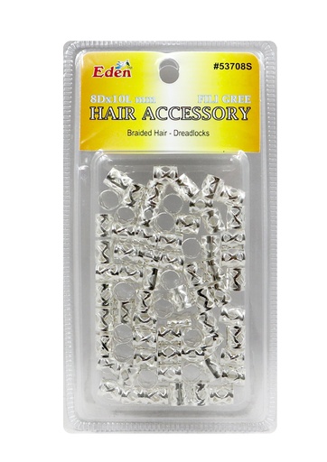 [EDN53705] EDEN Blister (8x10 mm) Flligree Tube -Silver #53708S