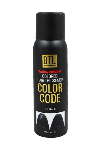 [BTL20563] BTL Color Code Hair Thickene -Jet Black (3 oz) #16