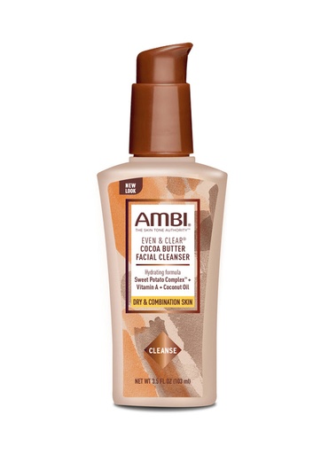 [AMB23464] Ambi Even & Clear Cocoa Butter Facial Cleanser (3.5 oz) #32