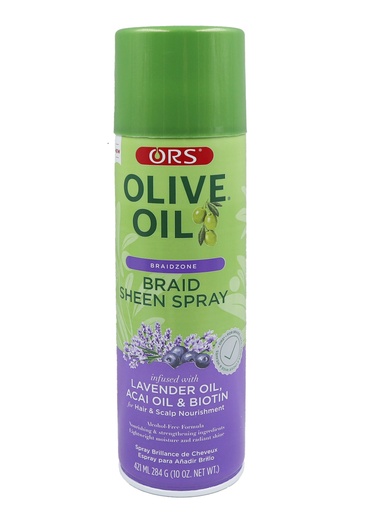 [ORS23101] Organic Root Olive Oil Braid Sheen Spray (10 oz) #211