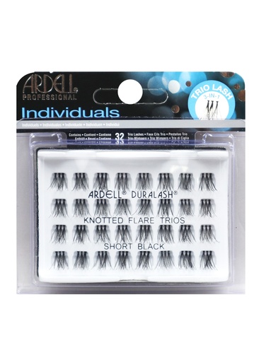 [ARD62157] Ardell Individuals Eyelashes #Trio Lash Short Black