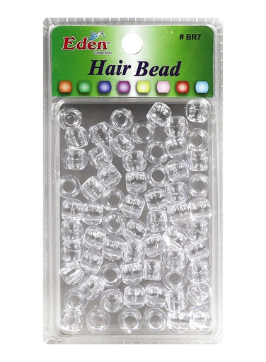 [EDN27701F] Eden Big Blister Medium Round Bead -Clear #BR7 -pk