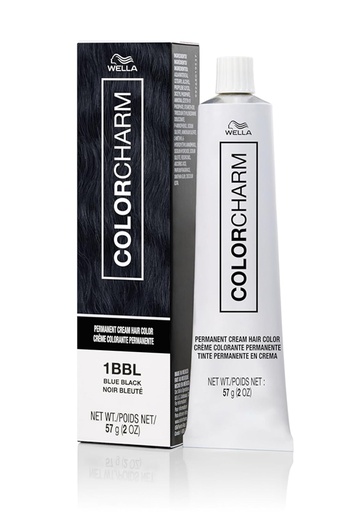 [WEL03103] Wella Color Charm Crème Hair Color#1BBL (Blue Black) - pc
