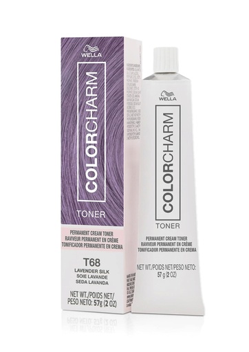 [WEL57283] Wella Color Charm Crème Toner #T68 Lavender Silk (2 oz)