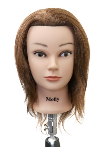 [MC72019] Magic 100% Human Hair Mannequin (Molly/10in) #SMH10WHI -pc