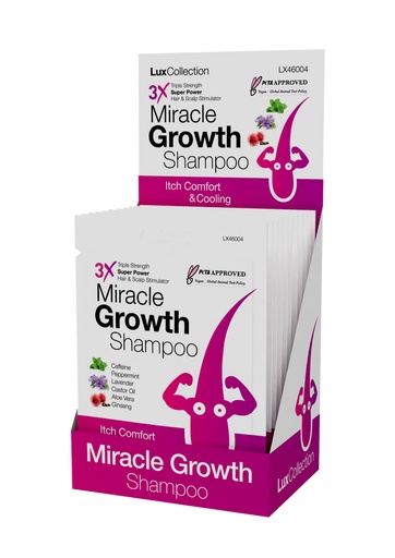 [TOD12503] Lux Collection Miracle Growth Shampoo #LX46004 (1.75 oz/12pc/ds) #133
